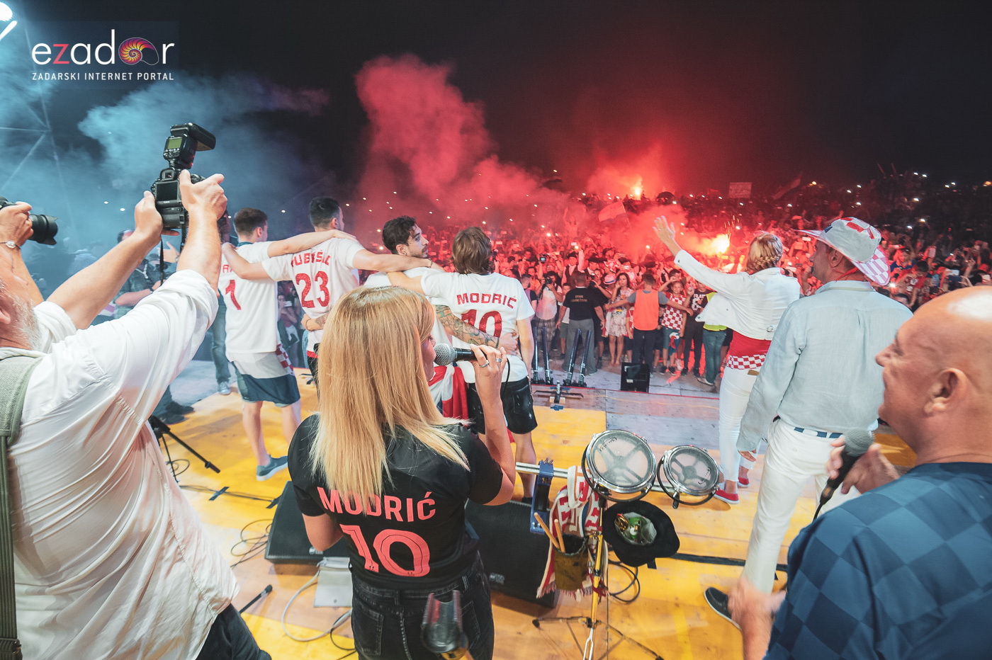 Zadar priredio nezaboravan doček svojim Vatrenim herojima