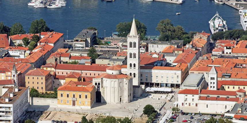 Zadar – Zračne snimke – Forum (foto: Marin Gospić) Zadar – Zračne snimke – Forum (foto: Marin Gospić)
