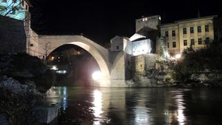 Noćni đir mostarskom starom jezgrom, Foto: Borna Filić/PIXSELL
