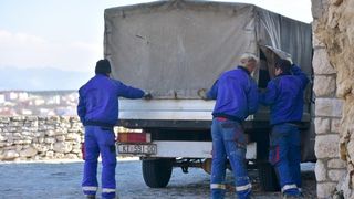 Jaka bura na zadarskom području otežava cestovni i pomorski promet, foto: Dino STanin/PIXSELL Jaka bura na zadarskom području otežava cestovni i pomorski promet, foto: Dino STanin/PIXSELL