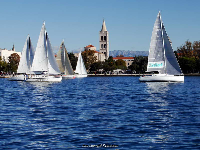 Zadarska Koka 2016. gledana s mora. Foto: Leonard Kvarantan Zadarska Koka 2016. gledana s mora. Foto: Leonard Kvarantan