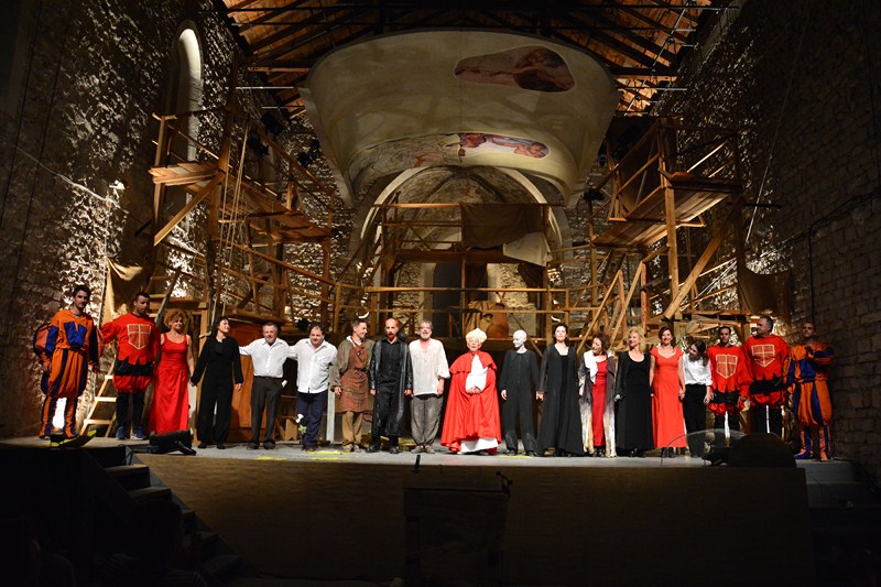 Kazališno ljeto 2014. – Michelangelo Buonarroti, foto: Iva Perinčić Kazališno ljeto 2014. – Michelangelo Buonarroti, foto: Iva Perinčić