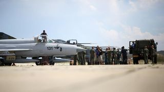 Dan otvorenih vrata Zračne baze Zemunik 5. kolovoza 2014., Foto: Filip Brala/PIXSELL