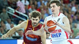 08.09.2015., Arena Zagreb, Zagreb – EuroBasket 2015., skupina C, 03. kolo, Hrvatska – Makedonija. Foto: PIXSELL 08.09.2015., Arena Zagreb, Zagreb – EuroBasket 2015., skupina C, 03. kolo, Hrvatska – Makedonija. Foto: PIXSELL