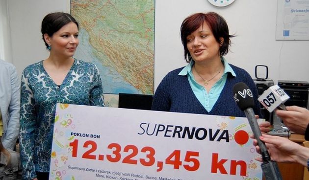 Supernova i dječji vrtići donirali udrugu ”Svjetlo”
