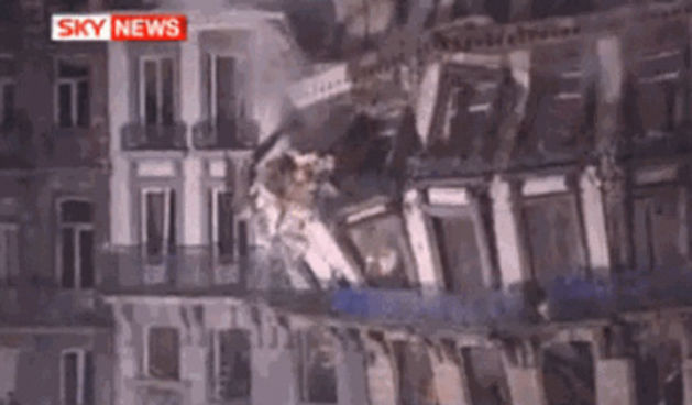 Liege – urušavanje zgrade