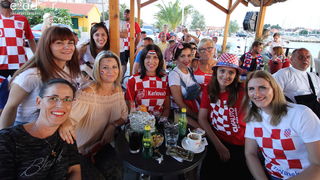 Bibinje: Navijanje za Vatrene i fešta nakon pobjede nad Engleskom