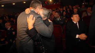 02.05.2014., Zadar – U HKK Zadar obiljezena je 20. godisnjice osnutka “Sepurina”, a svecanosti su prisustvovali generali Ante Gotovina i Mladen Markac, nacelnik policije Neven Paskvalin, zupan Stipe Zrilic te mnogi drugi uzvanici iz redova policije i vo 02.05.2014., Zadar – U HKK Zadar obiljezena je 20. godisnjice osnutka “Sepurina”, a svecanosti su prisustvovali generali Ante Gotovina i Mladen Markac, nacelnik policije Neven Paskvalin, zupan Stipe Zrilic te mnogi drugi uzvanici iz redova policije i vo