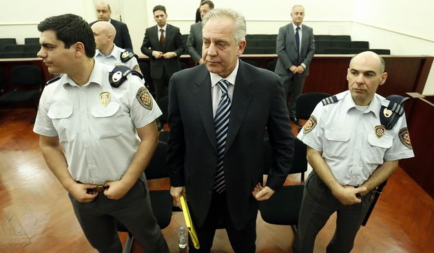 Zagreb, 150513.
Zupanijski sud na Zrinjevcu. 
Nastavak sudjenja Ivi Sanaderu u slucaju Planinska gdje se tereti za pogodovanje prilikom preprodaje zgrade u zagrebackoj Planinskoj ulici, cime je drzavni proracun ostecen za 26,4 milijuna kuna.  
Foto: Damja