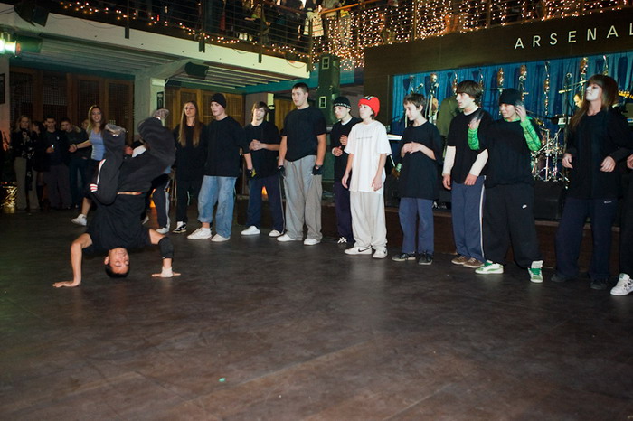 Bozicni party Novo gradija 2008.- Arsenal Zadar