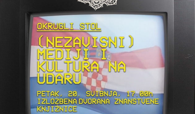 Antifjaka organizira okrugli stol “(Nezavisni) mediji i kultura na udaru”