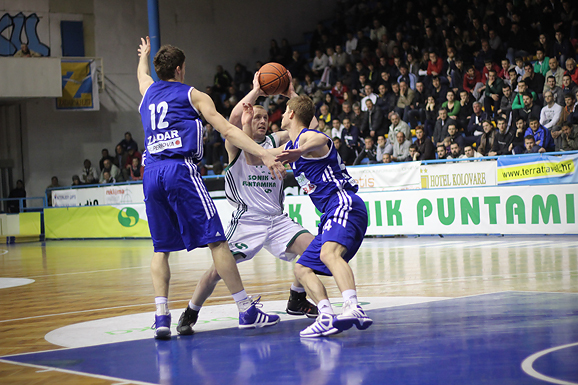 KK Sonik Puntamika – KK Zadar 77-93 (foto:Saša Čuka)