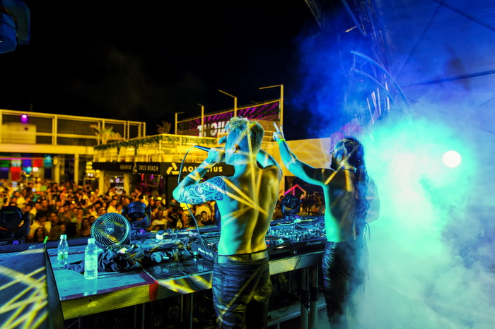 After beach i night party u klubu Aquariusna Zrću na kojem su nastupili Meg & Nerak. Foto: Goran Telak