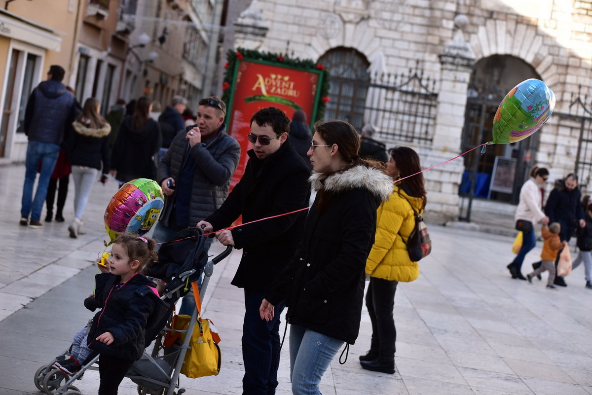 Advent u Zadru: Prekrasno subotnje jutro u Zadru