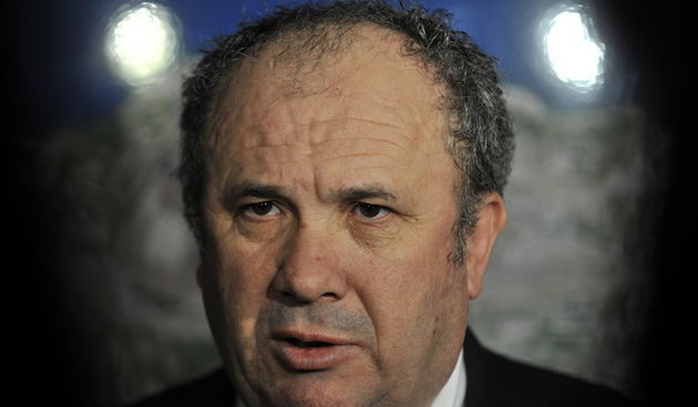 Split, 270313.
Cetrdeseta sjednica Gradskog vijeca,predzadnja prije novih lokalnih izbora.Vijecnici ce danas diskutirati o tridesetak tocaka dnevnog reda.
Na fotografiji: Zeljko Kerum na konferenciji za medije.
Foto: Nikola Vilic / CROPIX