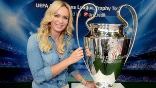 Tarik Filipović, Mila Horvat i Renata Sopek na predstavljanju trofeja Lige prvaka Tarik Filipović, Mila Horvat i Renata Sopek na predstavljanju trofeja Lige prvaka