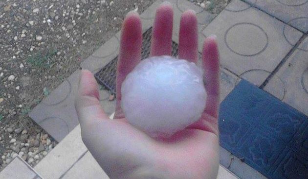 Nevrijeme u Međimurju, padala tuča veličine šake, Izvor: Facebook/eMedjimurje.hr