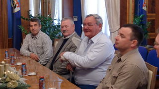 Zadarski barkajoli u vijećnici