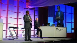 Rovinj, 220410.
Danas je u Rovinju otvorena Windays business konferencija, u organizaciji Microsoft Hrvatska i Jutarnjeg lista. Na otvorenje je dosla premijerka Jadranka Kosor.
Na fotografiji: predavanje Ninoslava Pavica predsjednika uprave EPH.
Foto: Gor