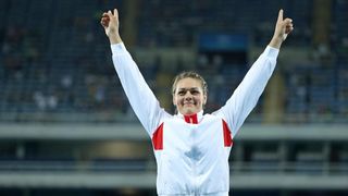 PI Rio de Janeiro, ceremonija dodjele medalja u ženskom disku: zlatnu medalju osvojila je Sandra Perković. Photo: Igor Kralj/PIXSELL PI Rio de Janeiro, ceremonija dodjele medalja u ženskom disku: zlatnu medalju osvojila je Sandra Perković. Photo: Igor Kralj/PIXSELL