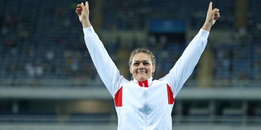 PI Rio de Janeiro, ceremonija dodjele medalja u ženskom disku: zlatnu medalju osvojila je Sandra Perković. Photo: Igor Kralj/PIXSELL PI Rio de Janeiro, ceremonija dodjele medalja u ženskom disku: zlatnu medalju osvojila je Sandra Perković. Photo: Igor Kralj/PIXSELL