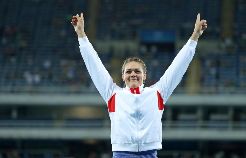 PI Rio de Janeiro, ceremonija dodjele medalja u ženskom disku: zlatnu medalju osvojila je Sandra Perković. Photo: Igor Kralj/PIXSELL PI Rio de Janeiro, ceremonija dodjele medalja u ženskom disku: zlatnu medalju osvojila je Sandra Perković. Photo: Igor Kralj/PIXSELL