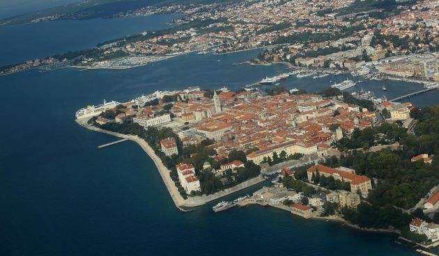 Zadar iz zraka – Poluotok