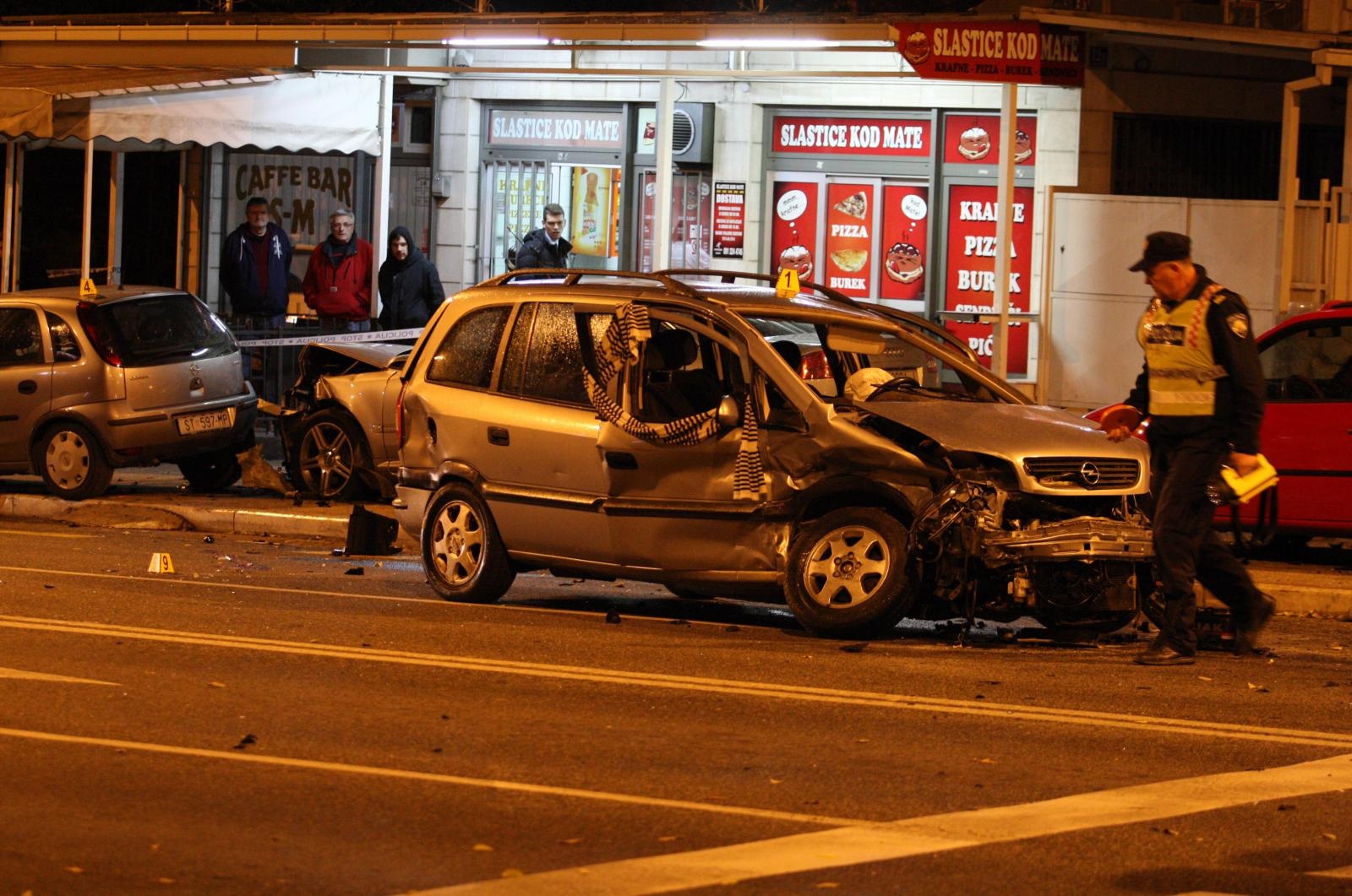 Split: Stravičan sudar u Dubrovačkoj ulici