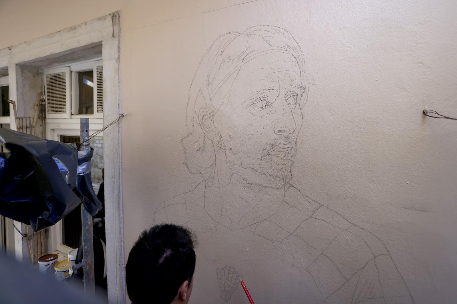 Luka Modrić dobiva mural u centru Zadra