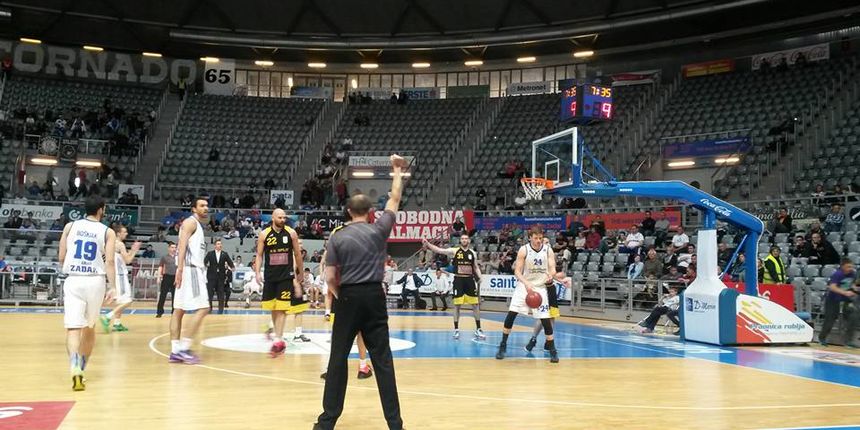 A-1 liga za prvaka, 11. kolo: KK Zadar – KK Split 90-49. Foto: KK Zadar