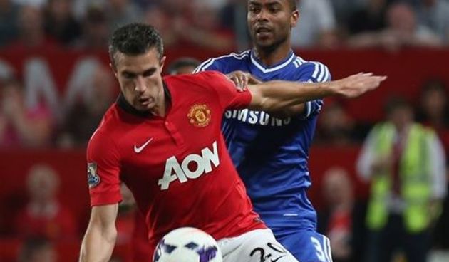 Robin van Persie (Man Utd – Chelsea), foto: manutd.com