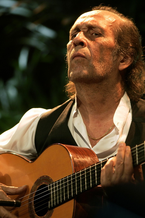 Pula, 230810.
Paco de Lucia i band nastupili su u Pulskoj areni u sklopu turneje 2010.
Foto: Srecko Niketic / CROPIX