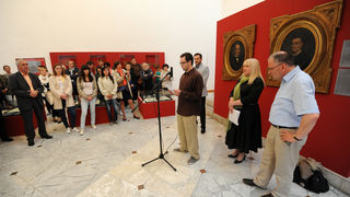 Zadar, 020513. U Gradskoj lozi se veceras otvorila izlozba “Boreli – otkup obiteljske ostavstine”. Na izlozbi se prezentirao dio predmeta iz obiteljske ostavstine koju na otkup Narodnom muzeju Zadar nudi gospodin Goran Borelli, izravni nasljednik obitelj Zadar, 020513. U Gradskoj lozi se veceras otvorila izlozba “Boreli – otkup obiteljske ostavstine”. Na izlozbi se prezentirao dio predmeta iz obiteljske ostavstine koju na otkup Narodnom muzeju Zadar nudi gospodin Goran Borelli, izravni nasljednik obitelj