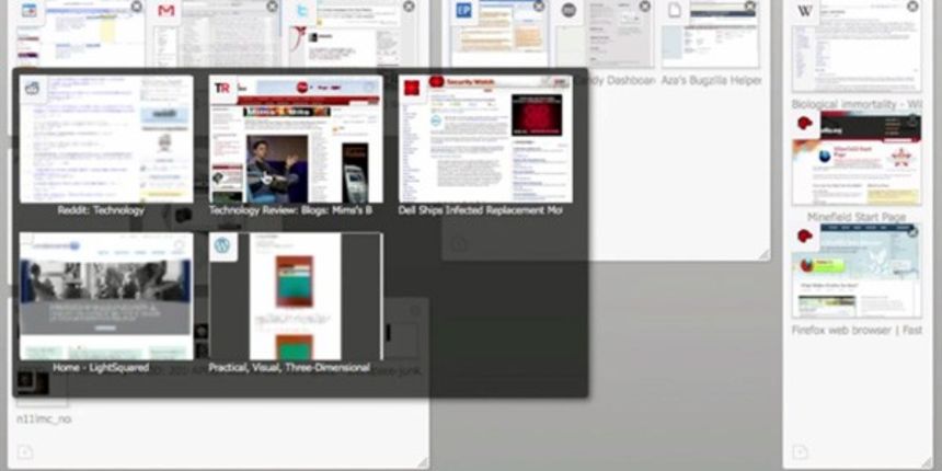 Firefox – Tab Candy Firefox – Tab Candy