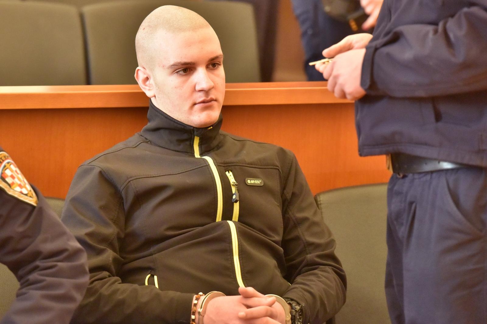 Suđenje Tinu Šunjergi na Županijskom sudu u Zadru