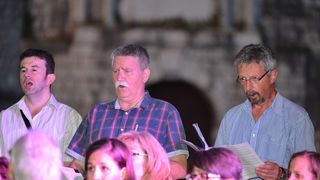 Zbor Petar Zoranić nastupio na Zadar classic open air-u