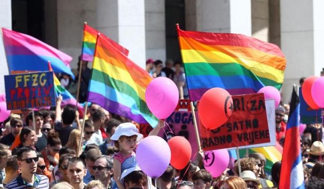 Povorka ponosa, Zagreb pride, Photo: Zeljko Lukunic/PIXSELL