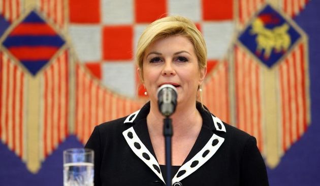 Predsjednica Kolinda Grabar-Kitarović. Photo: Slavko Midzor/PIXSELL