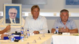 U SC Višnjik u dvorani Krešimir Ćosić održana 43. sjednica Predsjedništva Hrvatske demokratske zajednice.  Photo: Dino Stanin/PIXSELL