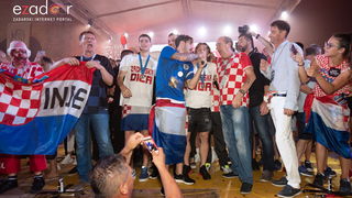 Veličanstven doček četvorice zadarskih Vatrenih