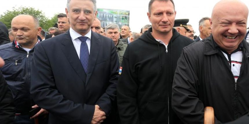 02.05.2015., Borovo Selo – Obiljezavanje 24. obljetnice pogibije 12 hrvatskih redarstvenika u Borovom Selu koji su uhvaceni od strane pobunjenih Srba. Tomislav Karamarko, Josip Klemm. Photo: Davor Javorovic/PIXSELL 02.05.2015., Borovo Selo – Obiljezavanje 24. obljetnice pogibije 12 hrvatskih redarstvenika u Borovom Selu koji su uhvaceni od strane pobunjenih Srba. Tomislav Karamarko, Josip Klemm. Photo: Davor Javorovic/PIXSELL