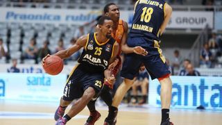 Drugi dan Zadar Basketball turnira u dvorani Krešimira Ćosića: susret izmedju Galatasaray Liv Hospital i Alba Berlin. Photo: Filip Brala/PIXSELL