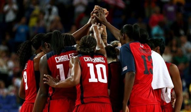 Američka ženska košarkaška reprezentacija, foto: london2012.com