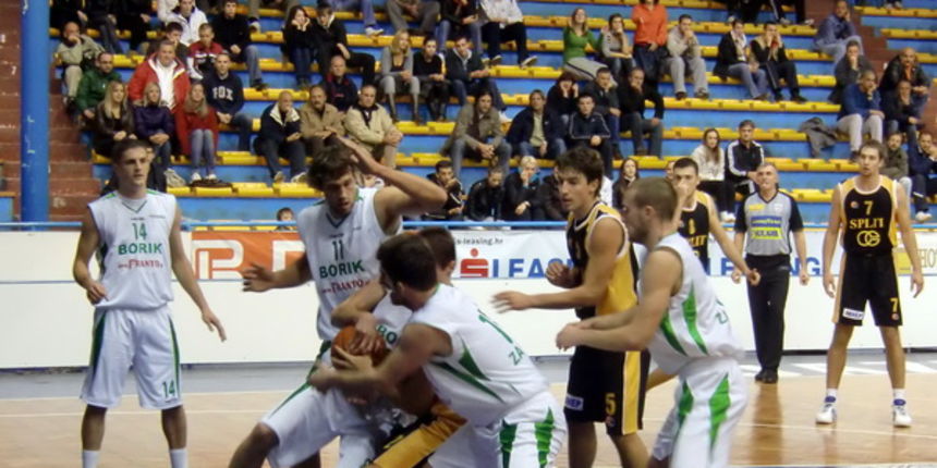 A-1 liga: KK Borik-Puntamika – KK Split CO 69-60, Foto: Mladen Malik A-1 liga: KK Borik-Puntamika – KK Split CO 69-60, Foto: Mladen Malik