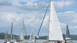 Sa zadarske rive startala je 30. jubilarna Zadarska regata koja se jedri od Zadra do Preka u organizaciji JK Uskok. Photo: Dino Stanin/PIXSELL