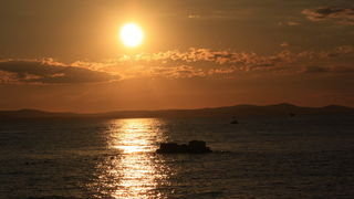 Čudesni zalazak sunca u Zadru 26. kolovoza 2012.