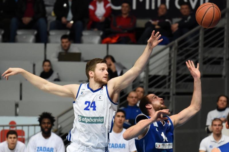 ABA liga, 26 kolo: KK Zadar – KK Sutjeska 85-83. Foto: Dino Stanin/PIXSELL