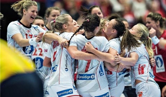 Rukometašice Norveške, foto: Hina