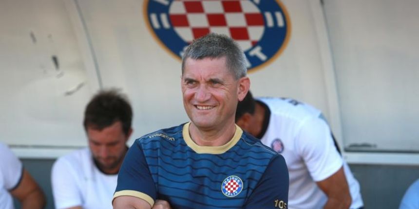Trener Hajduka Marijan Pusnik. Photo: Miranda Cikotic/PIXSELL