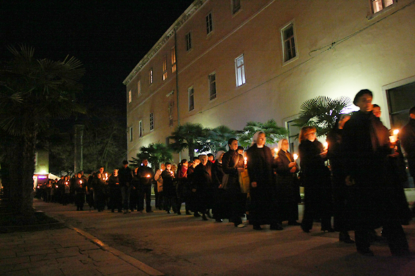 Misa za blagdan Svijećnice u crkvi Sv.Šime (Foto:Saša Čuka)